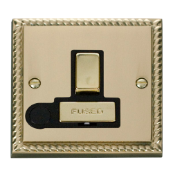 GCBR551BK Deco 13A Fused 'Ingot' Switched Connecti