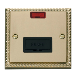 GCBR653BK Deco 13A Fused Connection Unit With Neon