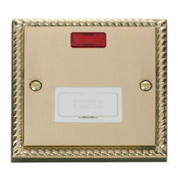 GCBR653WH Deco 13A Fused Connection Unit With Neon