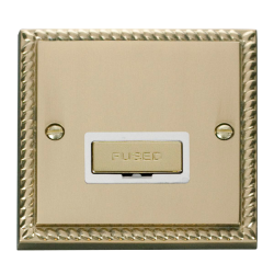 GCBR750WH Deco 13A Fused 'Ingot' Connection Unit -