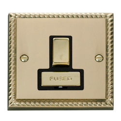 GCBR751BK Deco 13A Fused 'Ingot' Switched Connecti
