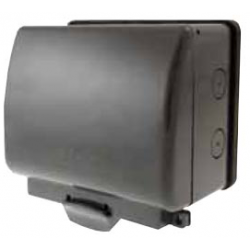 Scolmore OA502AG 2Gang Weatherproof Enclosure IP66