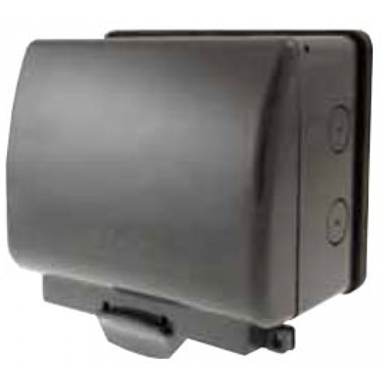 Scolmore OA502AG 2Gang Weatherproof Enclosure IP66