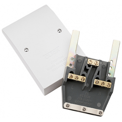 Scolmore PRW217 45A Easy-fit Dual Appliance Plate