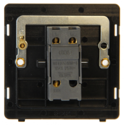 Scolmore Click Definity Complete SFAB421 10 Amp 1 Gang 2 Way Toggle Switch Antique Brass screwless
