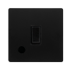 20A DOUBLE POLE SWITCH WITH FLEX OUTLET - MATT BLA