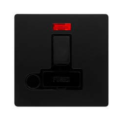 13A SWITCHED FUSED CONNECTION UNIT WITH NEON & OPT