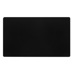 2 GANG BLANK PLATE - MATT BLACK COVER PLATE