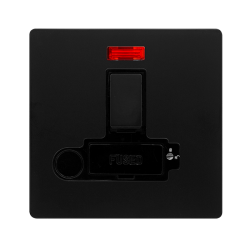 13A SWITCHED LOCKABLE CONNECTION UNIT WITH NEON &