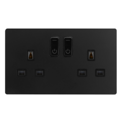 Scolmore ClickSmart 13A 2G RF SMART SOCKET DEFINITY BK BK