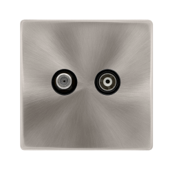 ISOLATED SATELLITE & ISOLATED COAXIAL OUTLET- BRUS