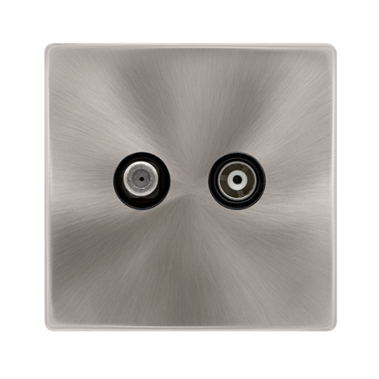 ISOLATED SATELLITE & ISOLATED COAXIAL OUTLET- BRUS