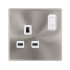 Scolmore ClickSmart 13A 1G RF SMART SOCKET DEFINITY BS PW
