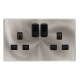 Scolmore ClickSmart 13A 2G RF SMART SOCKET DEFINITY BS BK