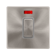 50A INGOT 1 GANG DOUBLE POLE SWITCH WITH NEON -  B