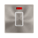 50A INGOT 1 GANG DOUBLE POLE SWITCH WITH NEON -  B
