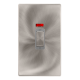 50A INGOT 2 GANG DOUBLE POLE SWITCH WITH NEON -  B