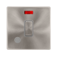 20A INGOT DOUBLE POLE SWITCH WITH NEON & FLEX OUTL