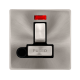 13A INGOT SWITCHED FUSED CONNECTION UNIT WITH NEON