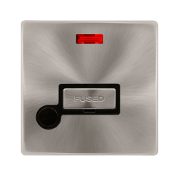 13A INGOT FUSED CONNECTION UNIT WITH NEON & OPTION