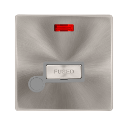 13A INGOT FUSED CONNECTION UNIT WITH NEON & OPTION