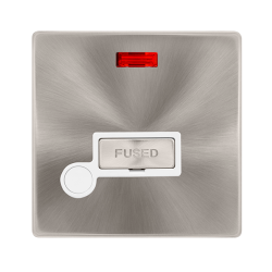 13A INGOT FUSED CONNECTION UNIT WITH NEON & OPTION
