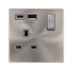 DEFINITY 'INGOT' 13A 1  GANG  SWITCHED SAFETY SHUT
