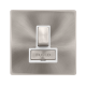 13A INGOT SWITCHED FUSED CONNECTION UNIT - BRUSHED