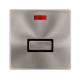13A INGOT FUSED CONNECTION UNIT WITH NEON - BRUSHE