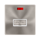 13A INGOT FUSED CONNECTION UNIT WITH NEON - BRUSHE