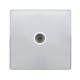 SINGLE NON-ISOLATED COAXIAL OUTLET - POLISHED CHRO