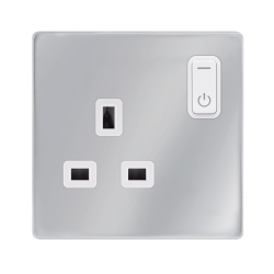 Scolmore ClickSmart 13A 1G RF SMART SOCKET DEFINITY CH PW