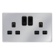 Scolmore ClickSmart 13A 2G RF SMART SOCKET DEFINITY CH BK