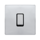 10AX INGOT 1 GANG 2 WAY SWITCH - POLISHED CHROME C