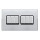 10AX INGOT 6 GANG 2 WAY SWITCH - POLISHED CHROME C