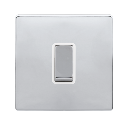 10AX INGOT 1 GANG INTERMEDIATE SWITCH - POLISHED C