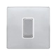 50A INGOT 1 GANG DOUBLE POLE SWITCH -  POLISHED CH