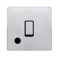 20A INGOT DOUBLE POLE SWITCH WITH FLEX OUTLET - PO