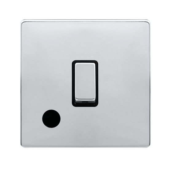 20A INGOT DOUBLE POLE SWITCH WITH FLEX OUTLET - PO