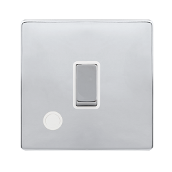 20A INGOT DOUBLE POLE SWITCH WITH FLEX OUTLET - PO