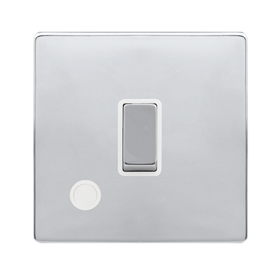 20A INGOT DOUBLE POLE SWITCH WITH FLEX OUTLET - PO