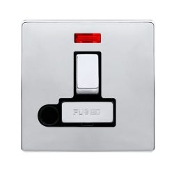 13A INGOT SWITCHED FUSED CONNECTION UNIT WITH NEON