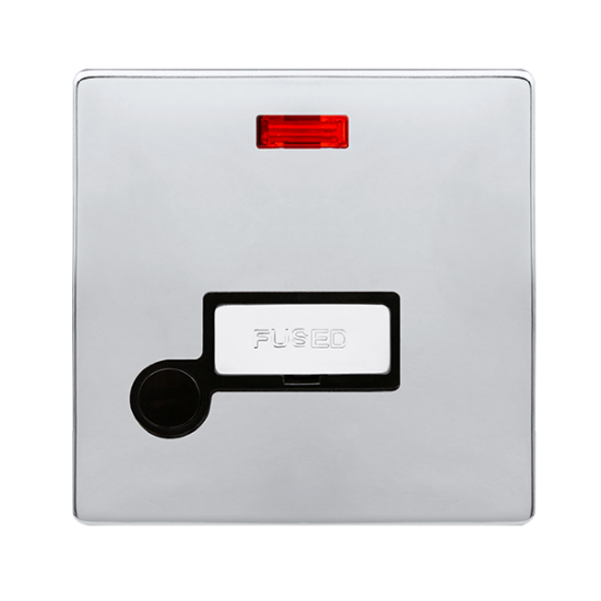 13A INGOT FUSED CONNECTION UNIT WITH NEON & OPTION