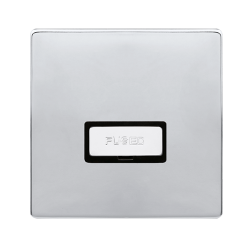 13A INGOT FUSED CONNECTION UNIT - POLISHED CHROME