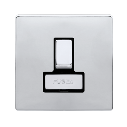 13A INGOT SWITCHED FUSED CONNECTION UNIT - POLISHE