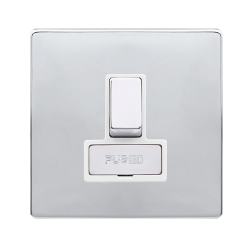 13A INGOT SWITCHED FUSED CONNECTION UNIT - POLISHE