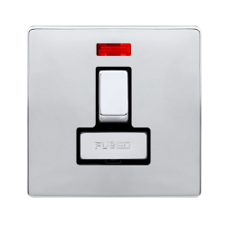 13A INGOT SWITCHED FUSED CONNECTION UNIT WITH NEON