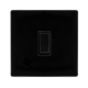 20A DOUBLE POLE SWITCH WITH FLEX OUTLET - METAL BL