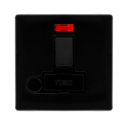 13A SWITCHED FUSED CONNECTION UNIT WITH NEON & OPT