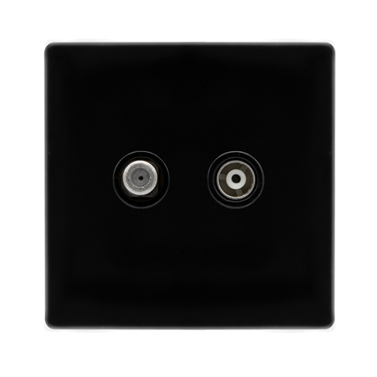 ISOLATED SATELLITE & ISOLATED COAXIAL OUTLET - MET